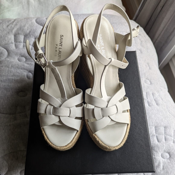 YSL White Espadrilles - Picture 7 of 15